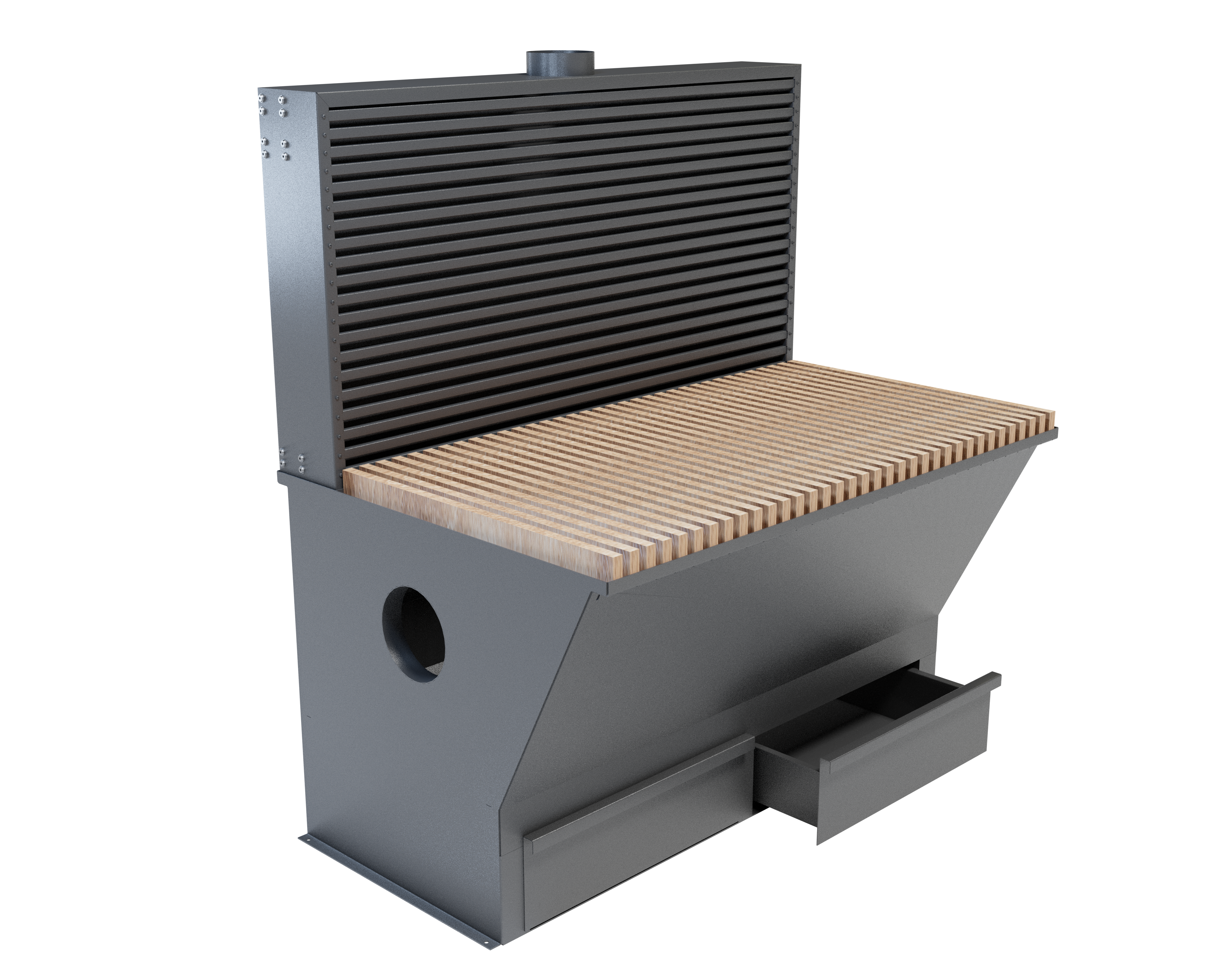 Grinding bench 1500x1000x850 (1650) mm