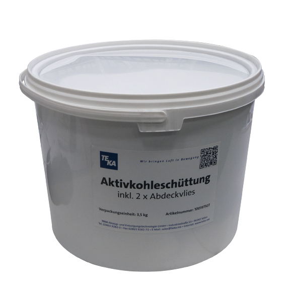 Aktivkohleschüttung für 3,5 kg Inhalt