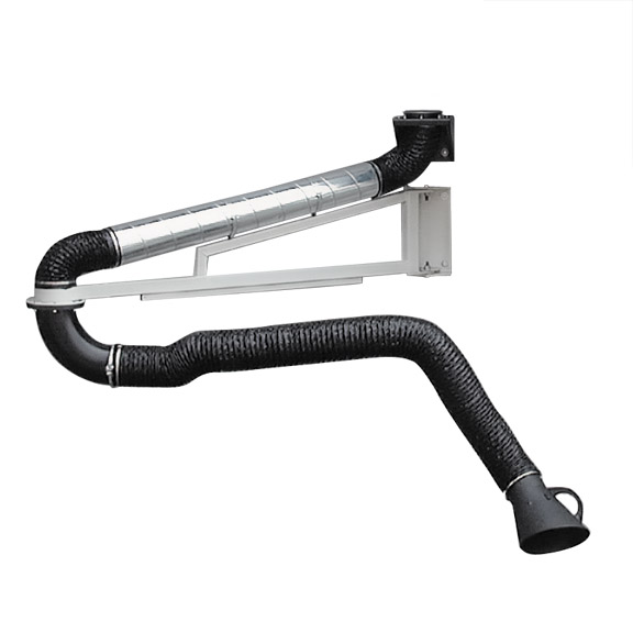 Combination suction arm/wall bracket