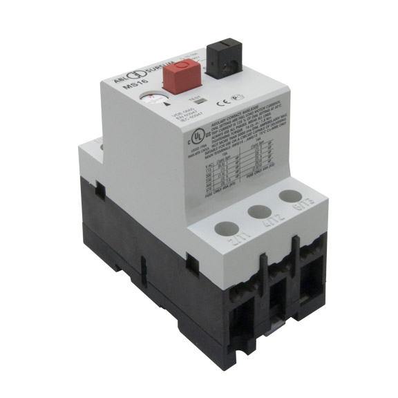 Protective motor switch