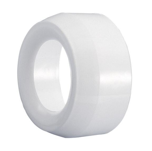 Manguito reductor ALSIDENT 100 mm - 75 mm, blanco