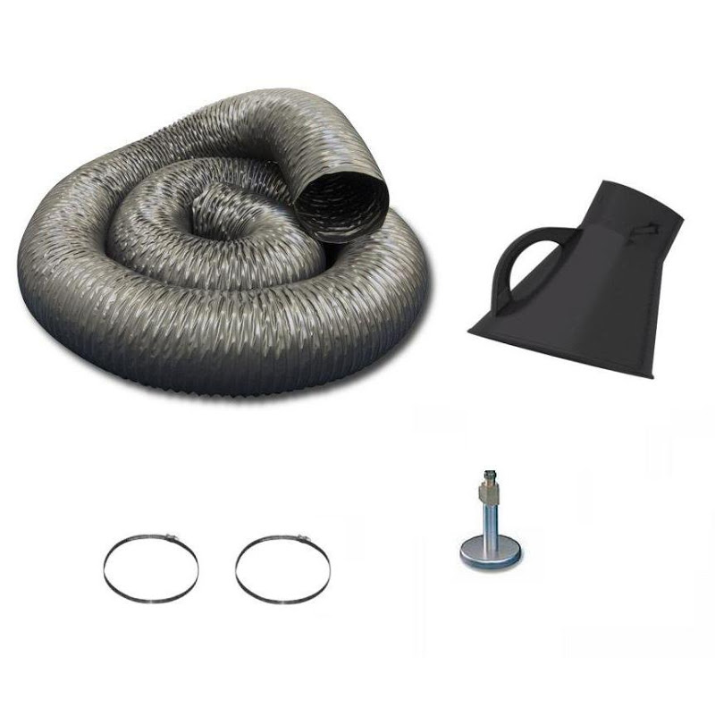 Tuyau flexible d'aspiration pour aspirateur mobile