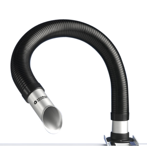 Brazo de aspiración ALSIDENT, NW 50, flexible