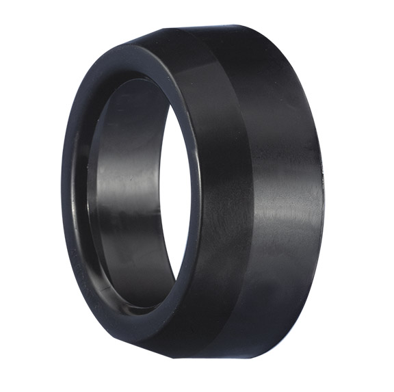 Manguito reductor ALSIDENT 80 mm - 50 mm, negro