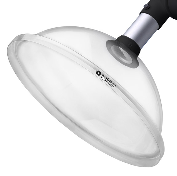 Suction hood; white