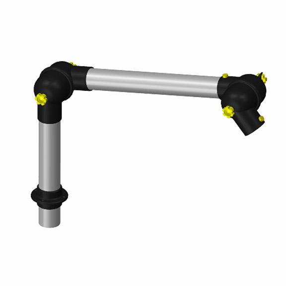 ALSIDENT Suction arm, 50 mm, antistatic