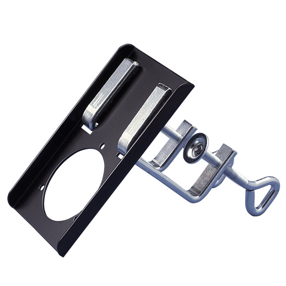 Table bracket, black, DN 50 mm