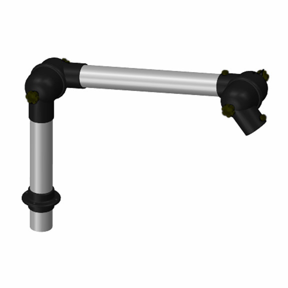 Artikelbild 1 des Artikels ALSIDENT Absaugarm, NW 50, Aluminium ALSIDENT Absaugarm, NW 50, Aluminium