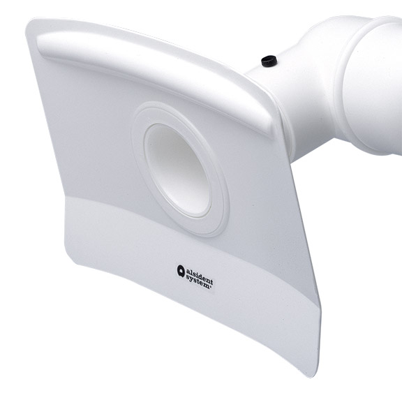 ALSIDENT flat suction bonnet, NW 100, 420 x 280 mm