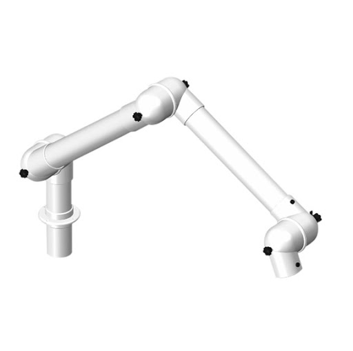 ALSIDENT Suction arm, 75 mm, chemical resistant